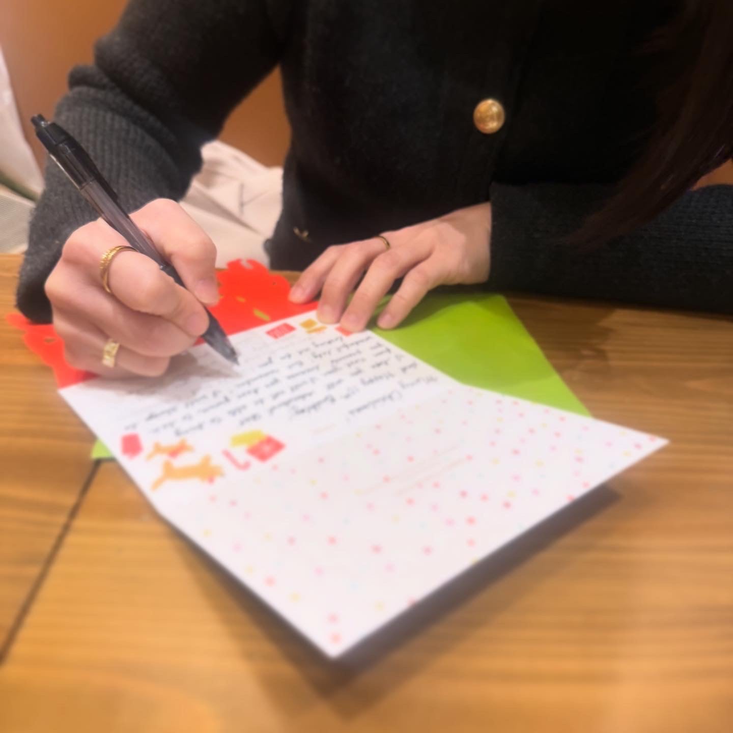 サンタクロースからの手紙