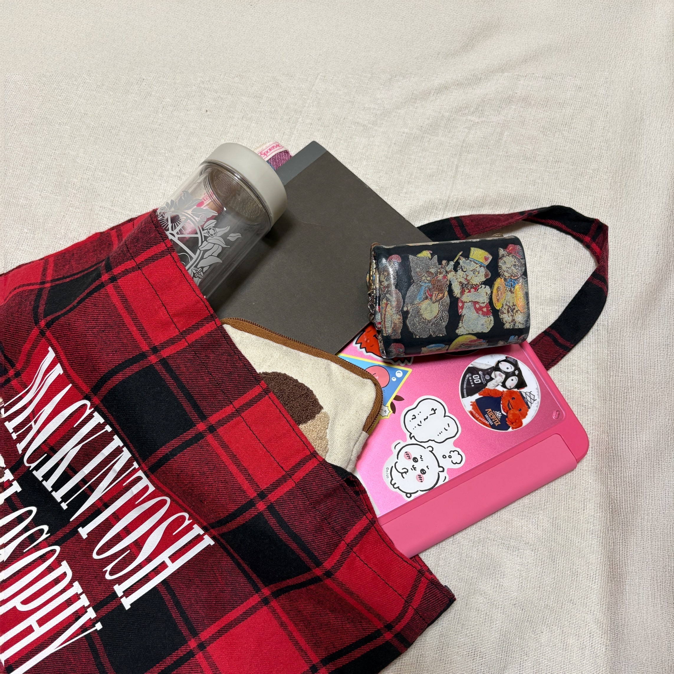 マッキントッシュ フィロソフィー大人のチェック柄BIGトート