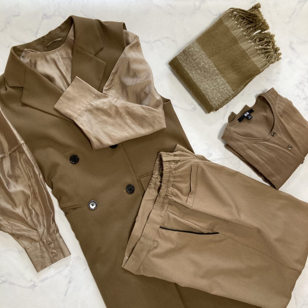 LEE1・2月号レビュー　ハンサムベージュ　ベージュ