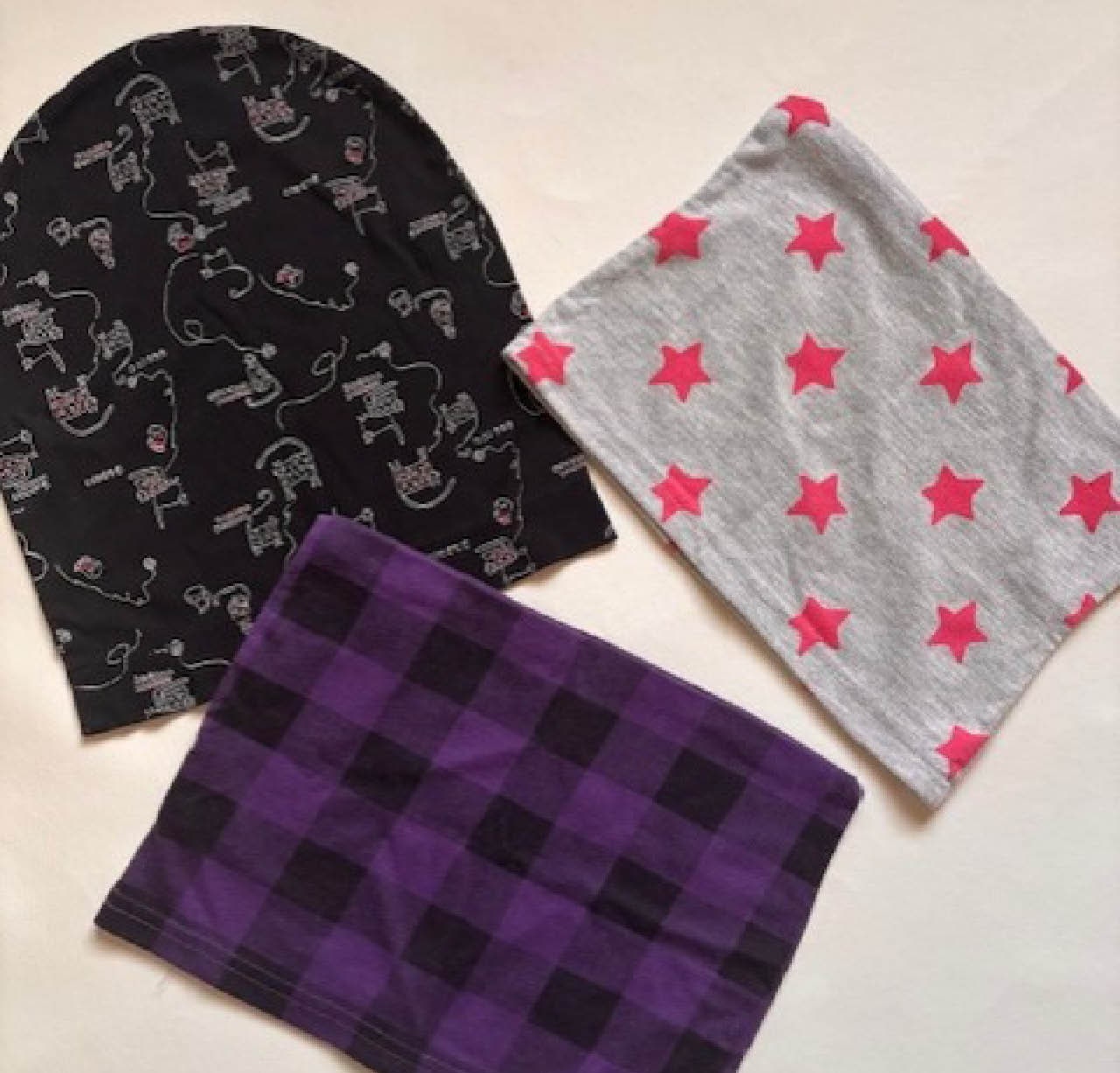 治療中に使っていたケア帽子