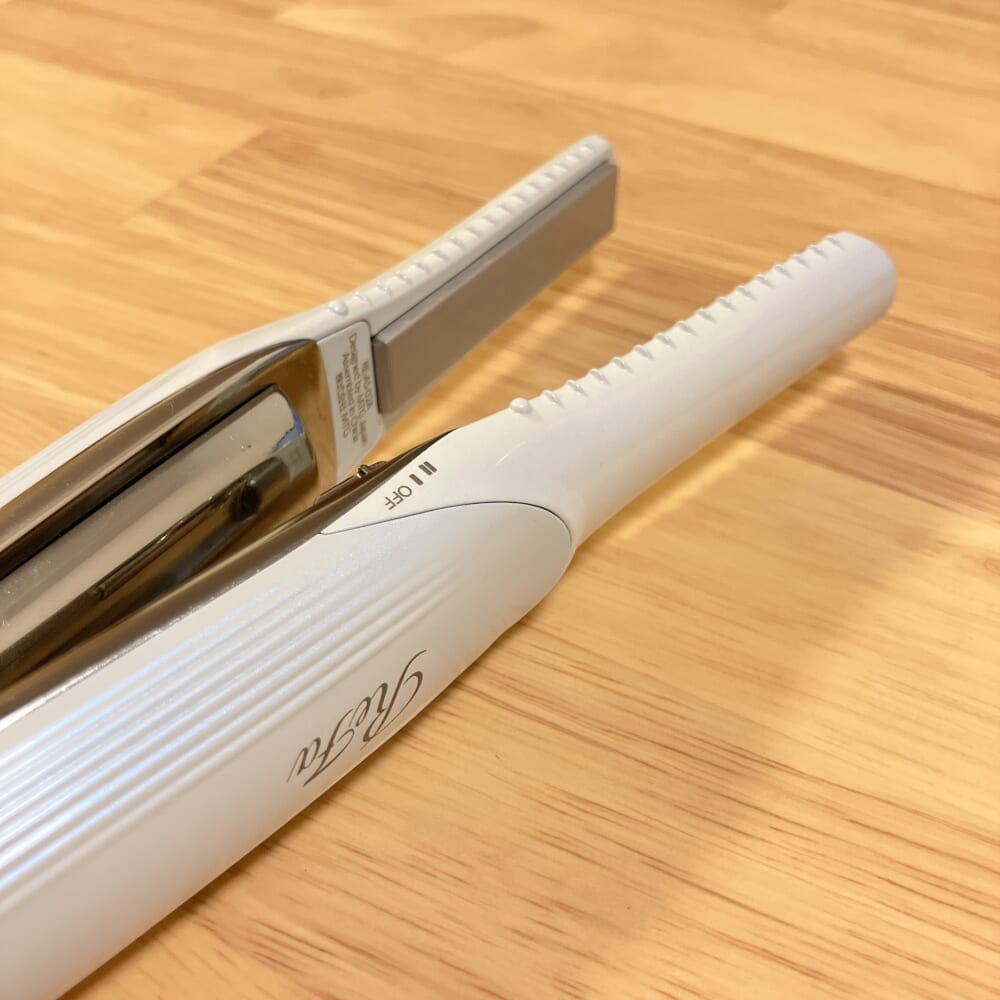 リファ　ハートブラシ　アイロン③