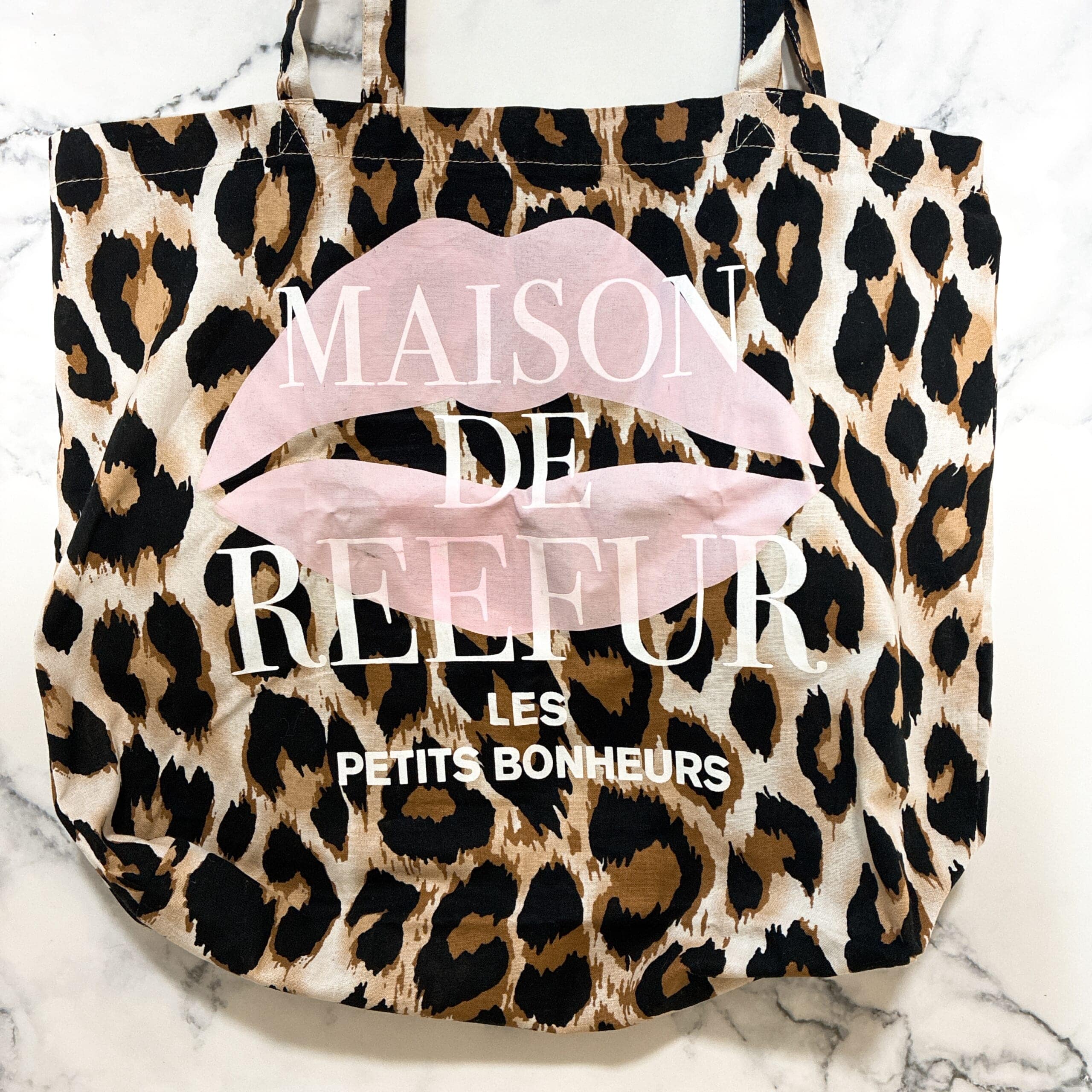 メゾンドリーファー　ショッパー　レオパード