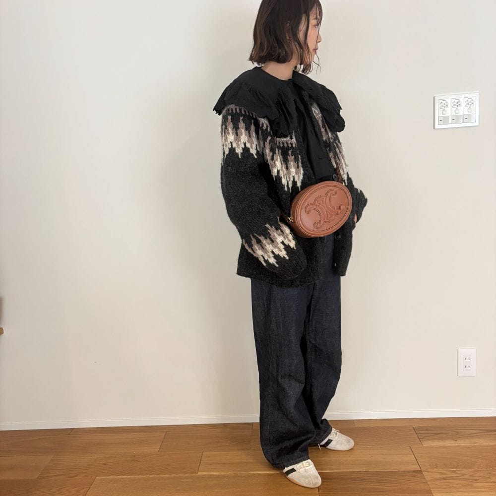 カーディガン デニム セリーヌ