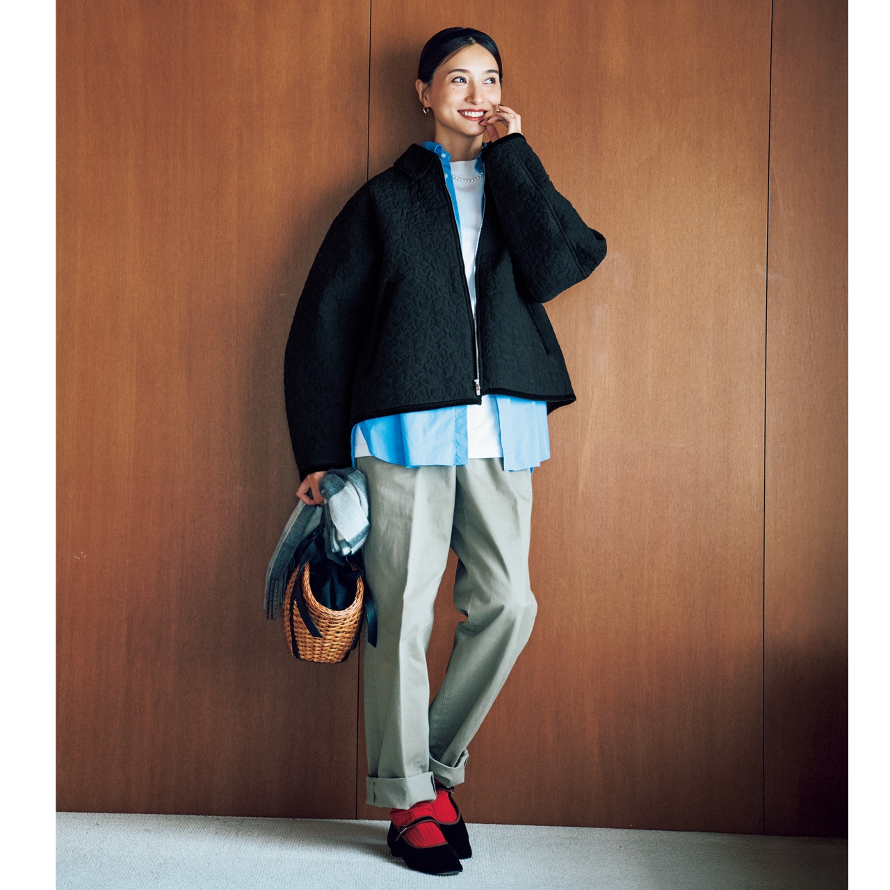 明日なに着る1209 モデル/小濱なつき