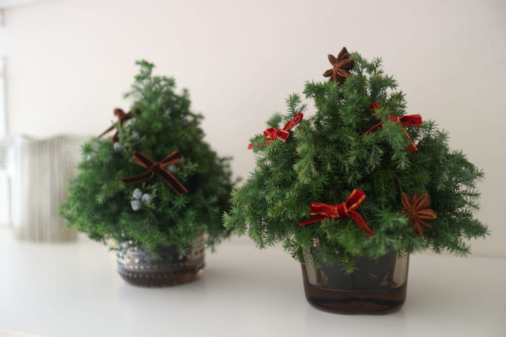 ミニツリー 手づくり クリスマス