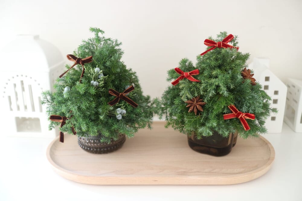 ミニツリー 手づくり クリスマス