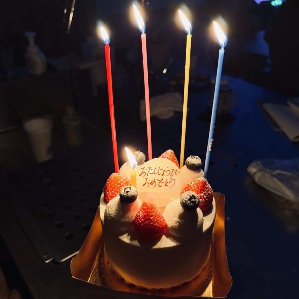 誕生日ケーキ サロンドシュークル 金沢市