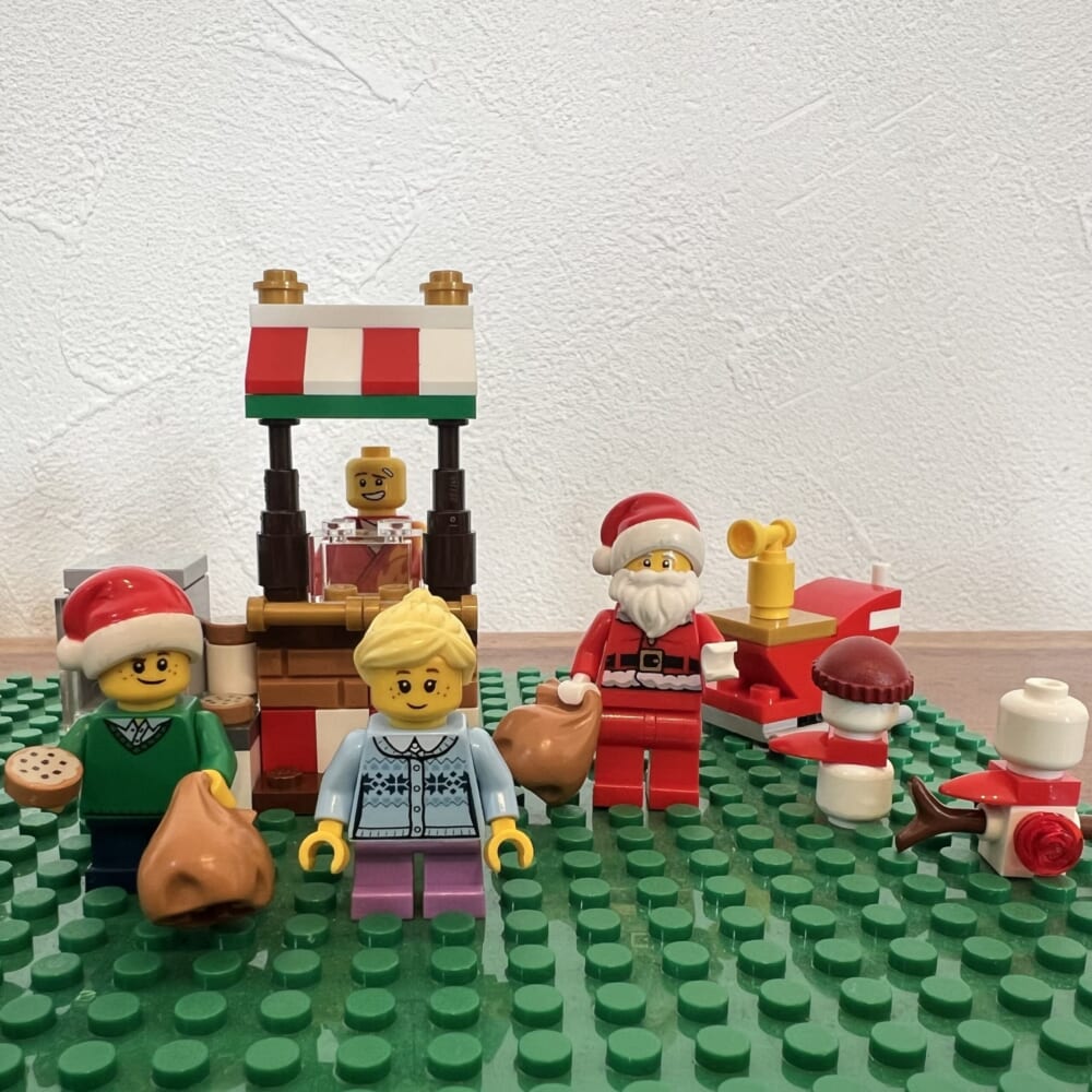 2025クリスマス支度 インテリア レゴ