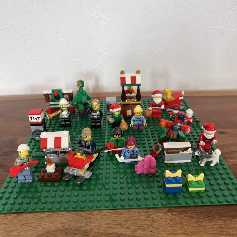2025クリスマス支度 インテリア レゴ