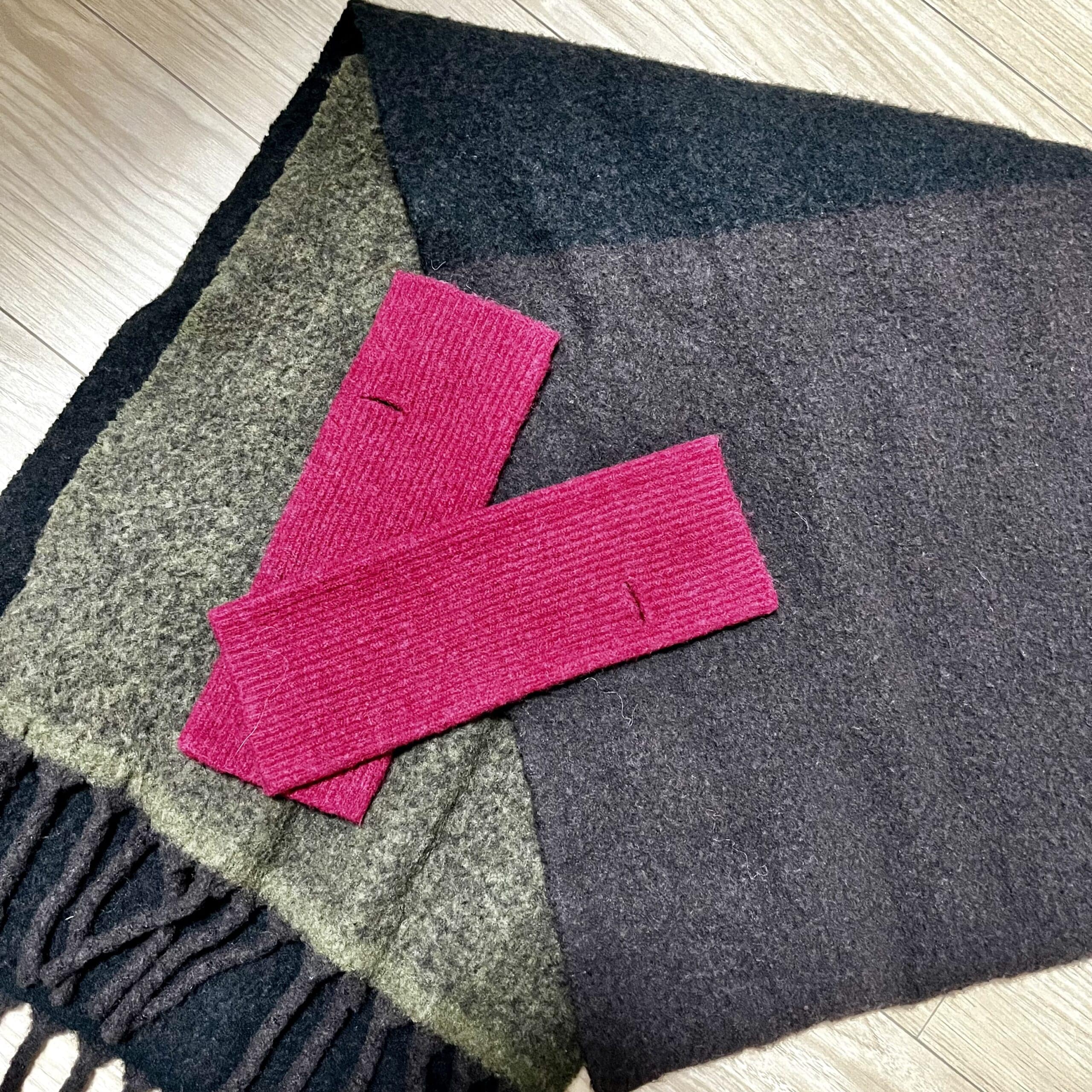 アームウォーマー マフラー