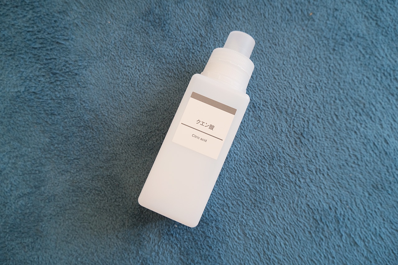 ナチュラルクリーニング クエン酸(水垢除去)(499円) 無印良品