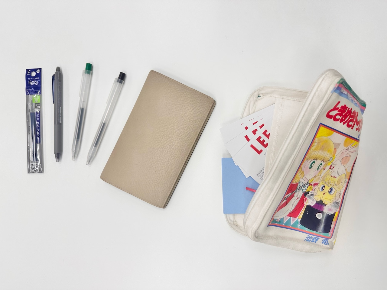 【HEMING'S（ヘミングス）】ときめきトゥナイト りぼんマスコットコミックス ポーチ　名刺や文房具を収納