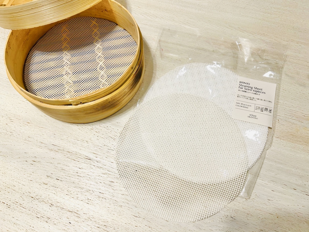 《洗える》せいろ用蒸しシート
