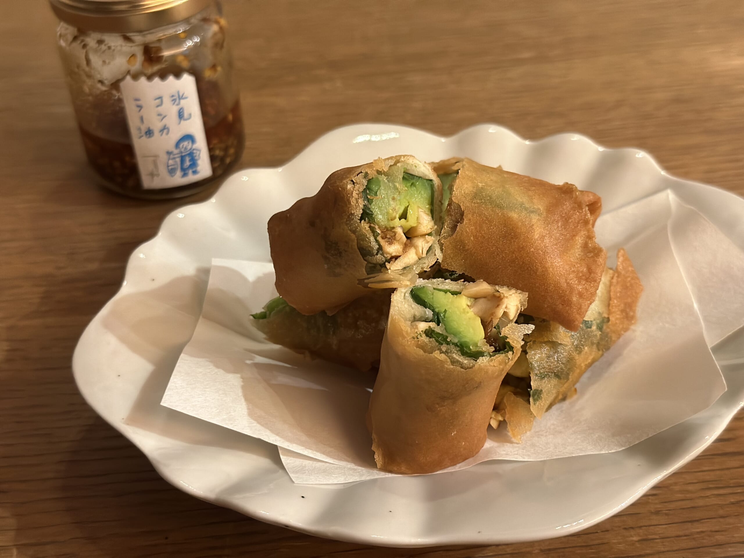 つりや　氷見コンカラー油　アレンジレシピ