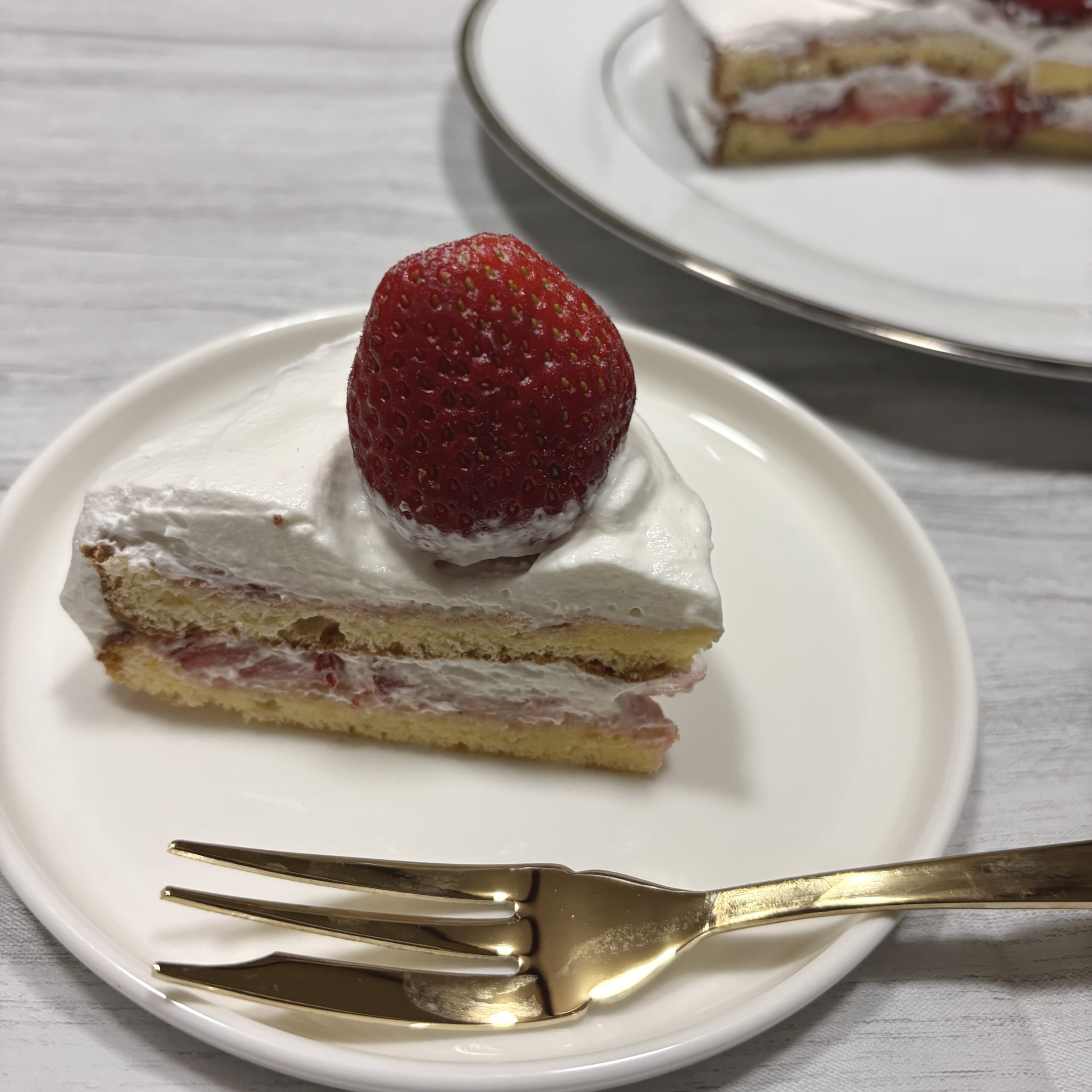 いちごのショートケーキ