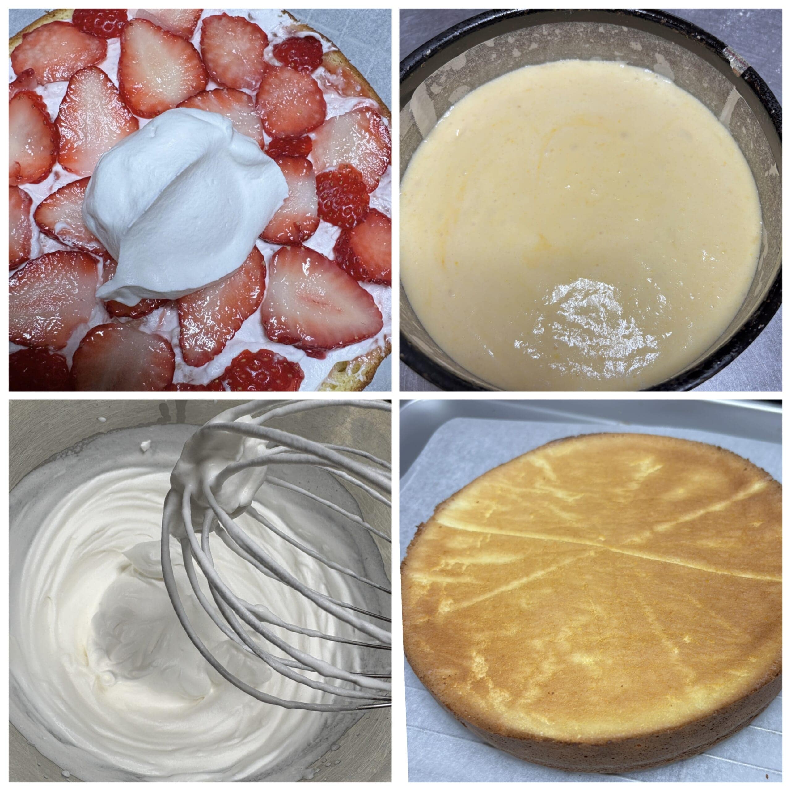 ショートケーキ作り方その2