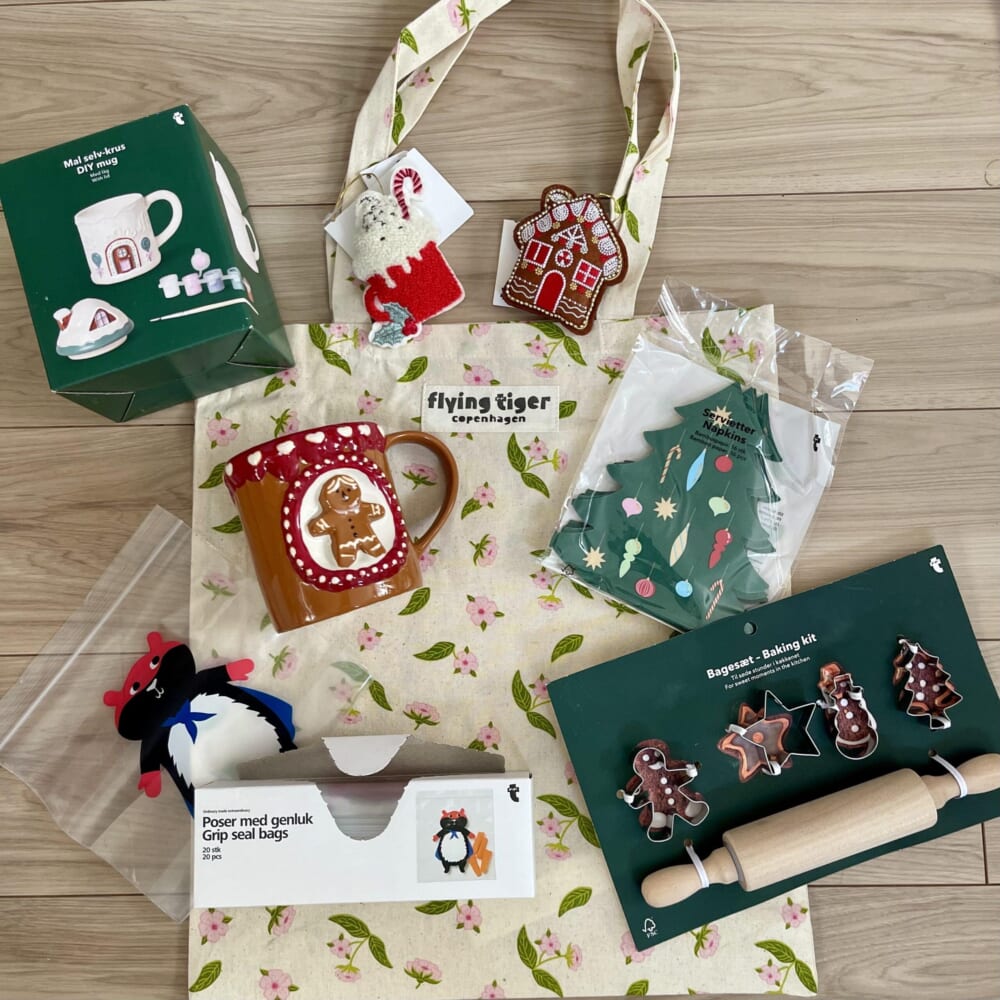 フライングタイガー クリスマスグッズ マグカップ オーナメント