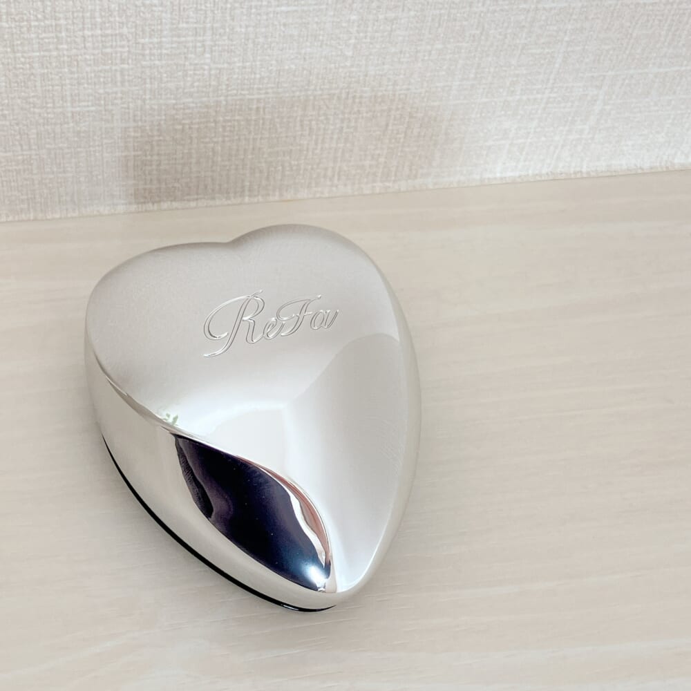 リファ　ハートブラシ　アイロン④