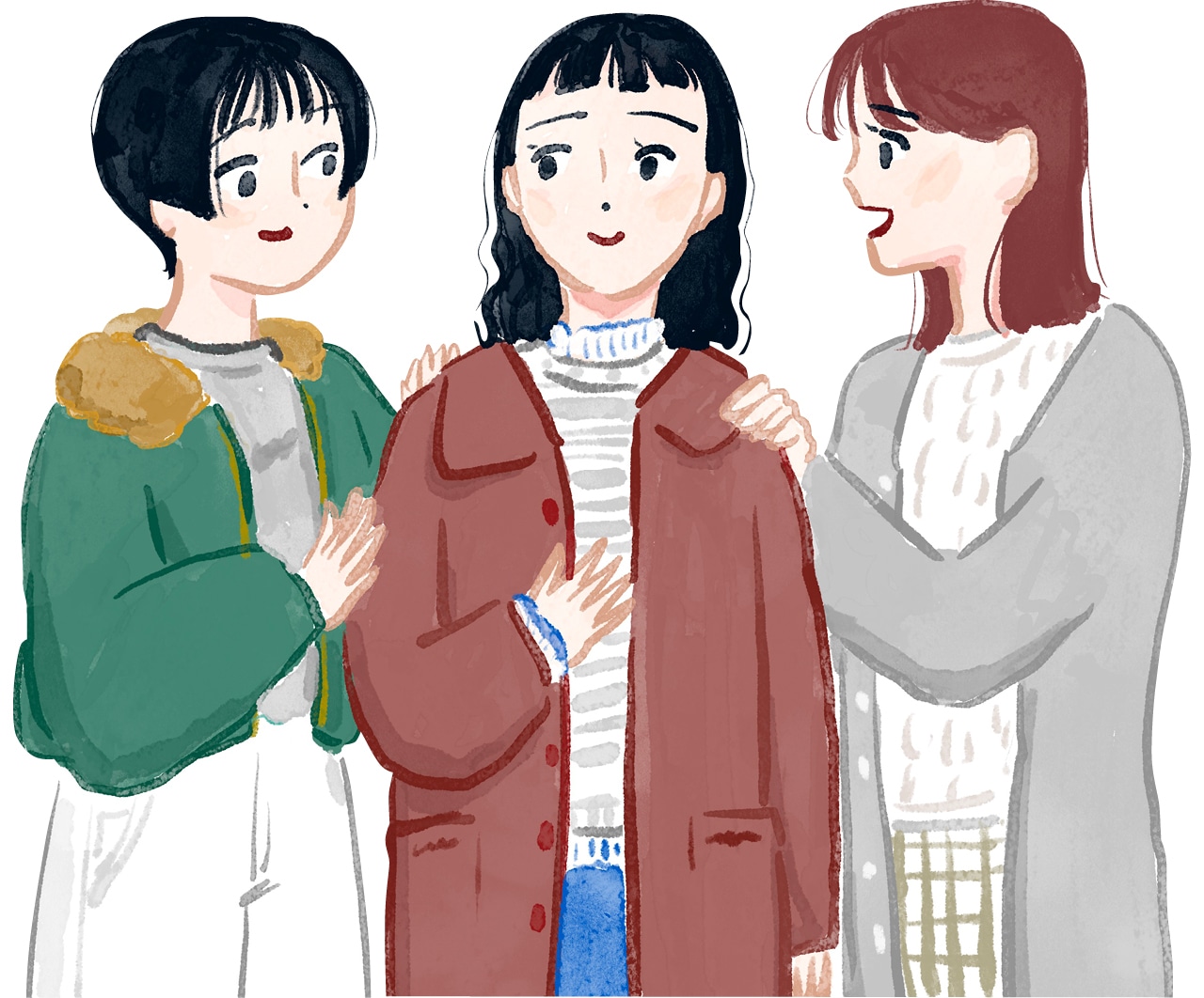 職場や病院の人が支えてくれた