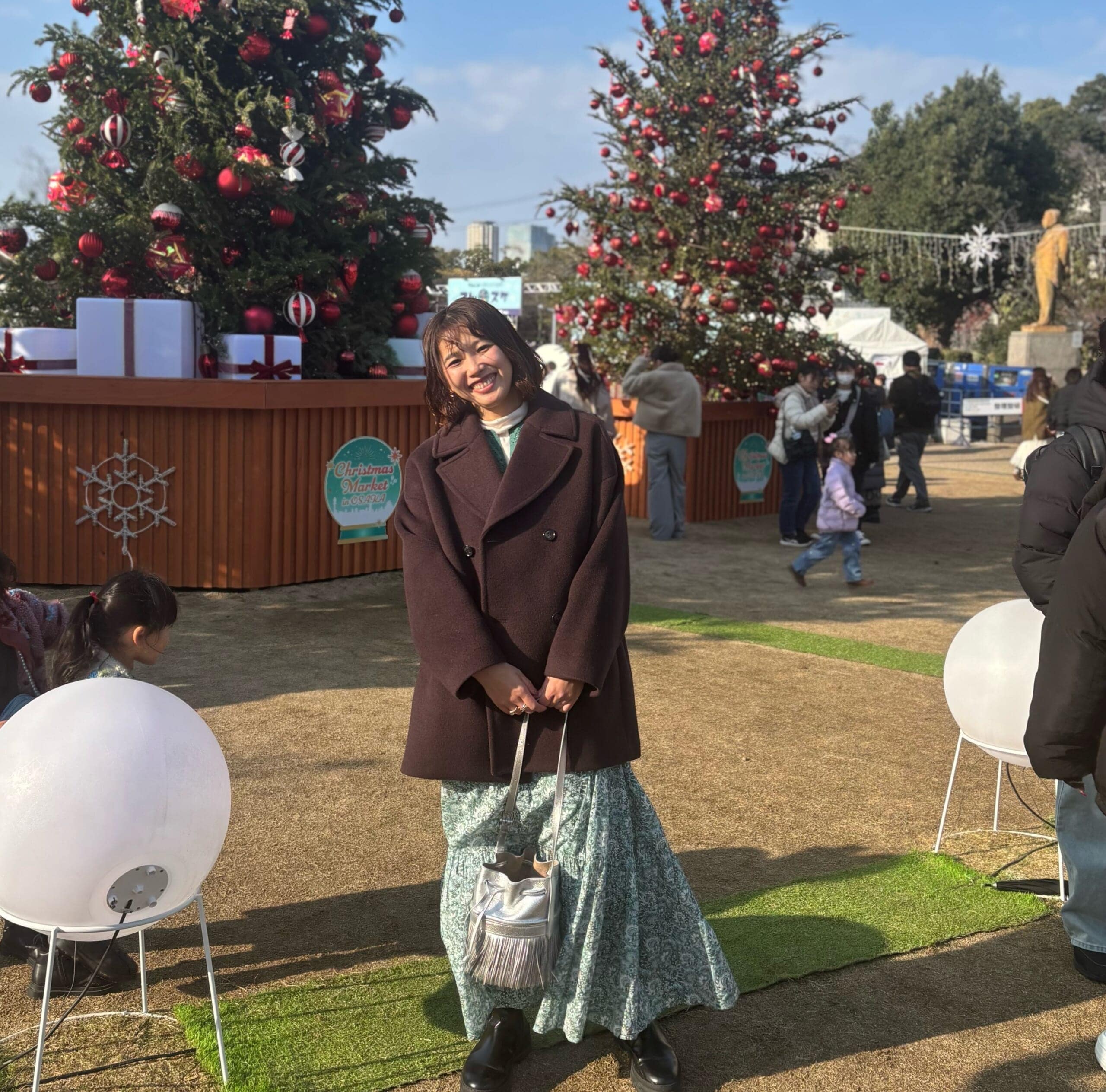 コート　ワンピース　コーデ