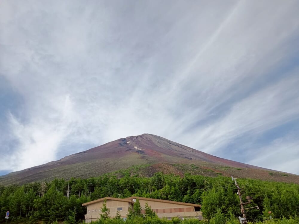 富士山　富士登山　五合目