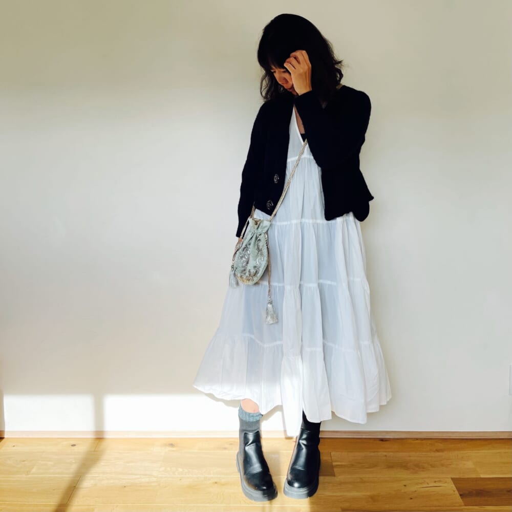 ヌキテパ　ショルダーバッグ　マーレット　ワンピース