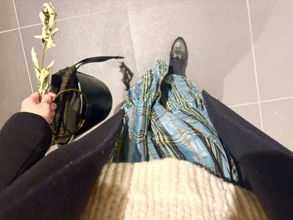 靴 スカート 鞄