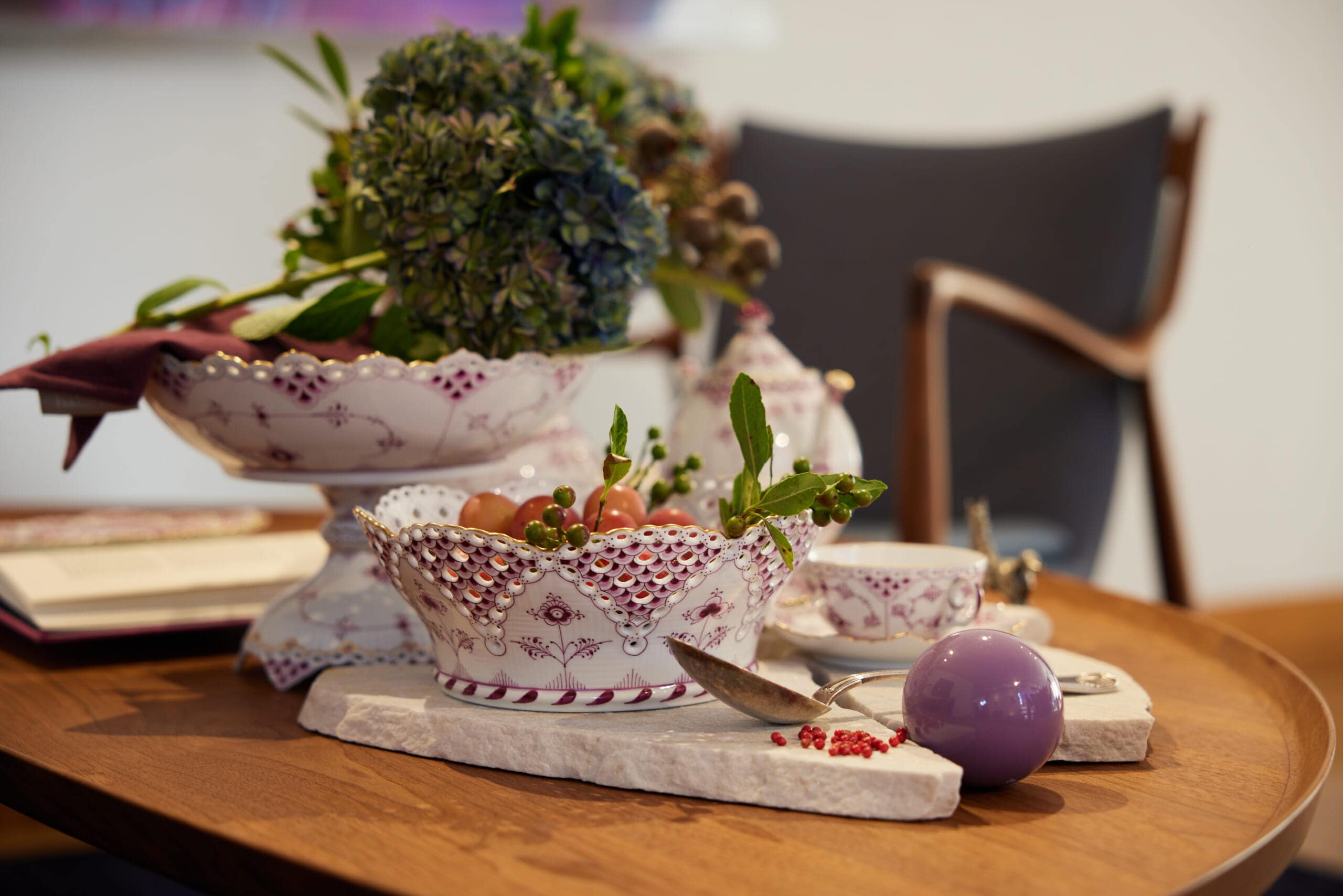 ロイヤル コペンハーゲン 創立250周年プレスイベント 2025年10月30日駐日デンマーク大使館にて