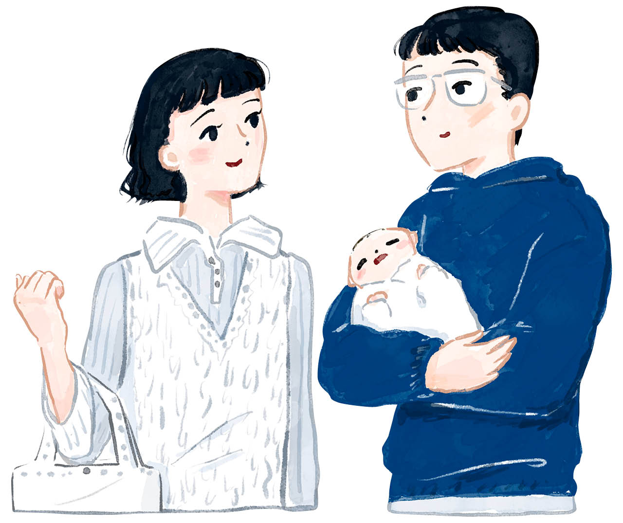 夫と過ごせる時間が減ってしまうこと