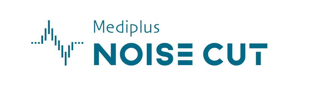 メディプラス ノイズカットシリーズ ロゴ