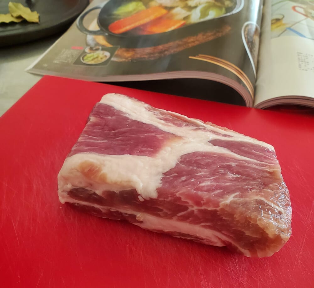 冷蔵庫で3日寝かせた豚肉