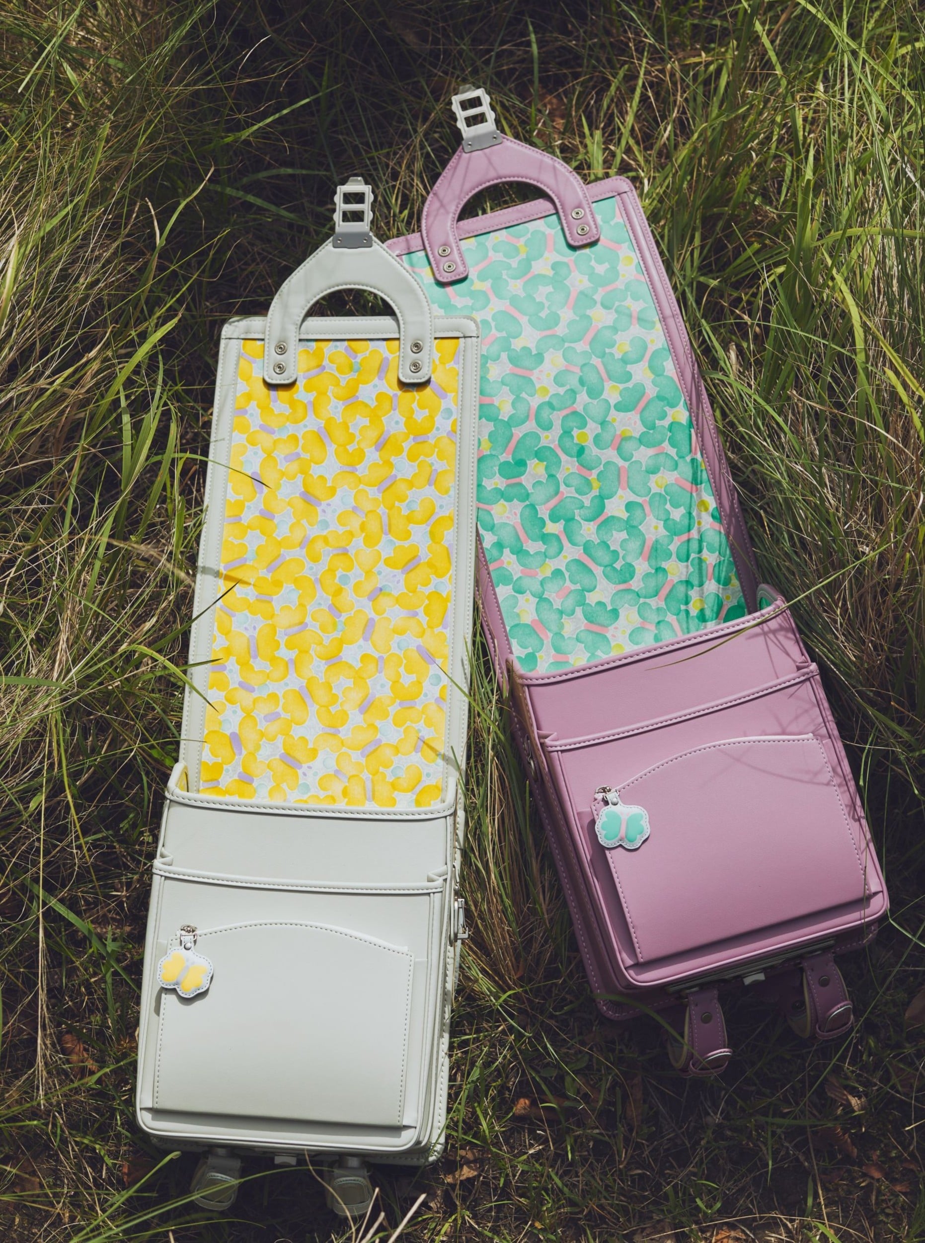 butterfly smile 蝶の微笑み　ランドセル2色集合