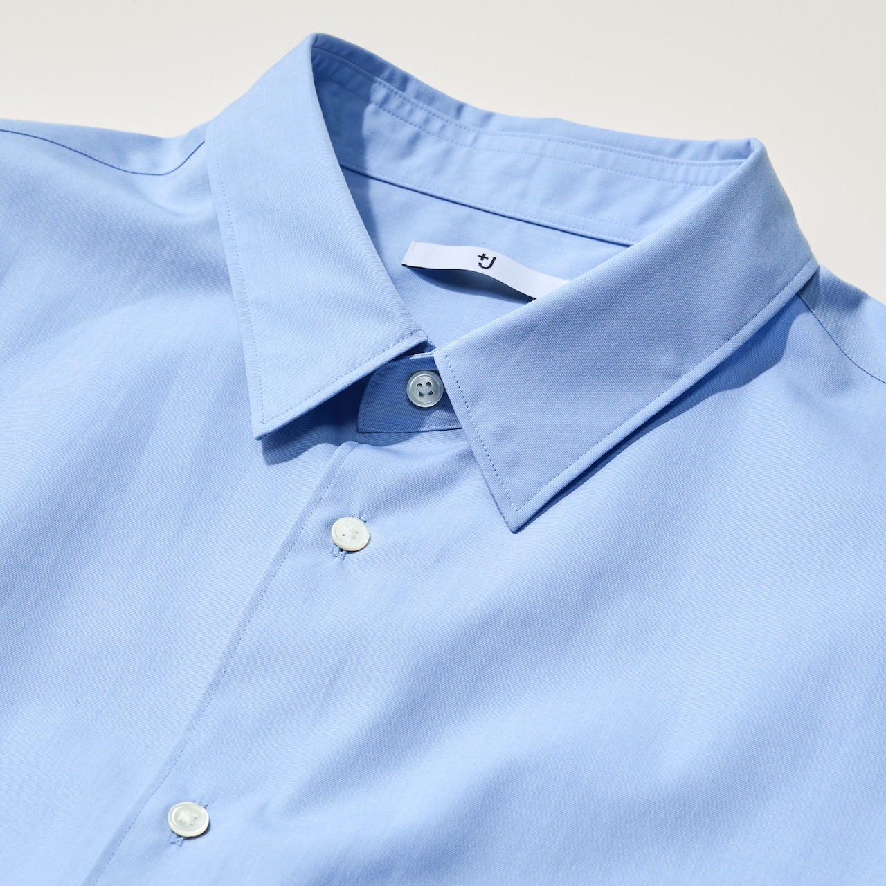 ユニクロ +J MEN ブロードシャツ　生地