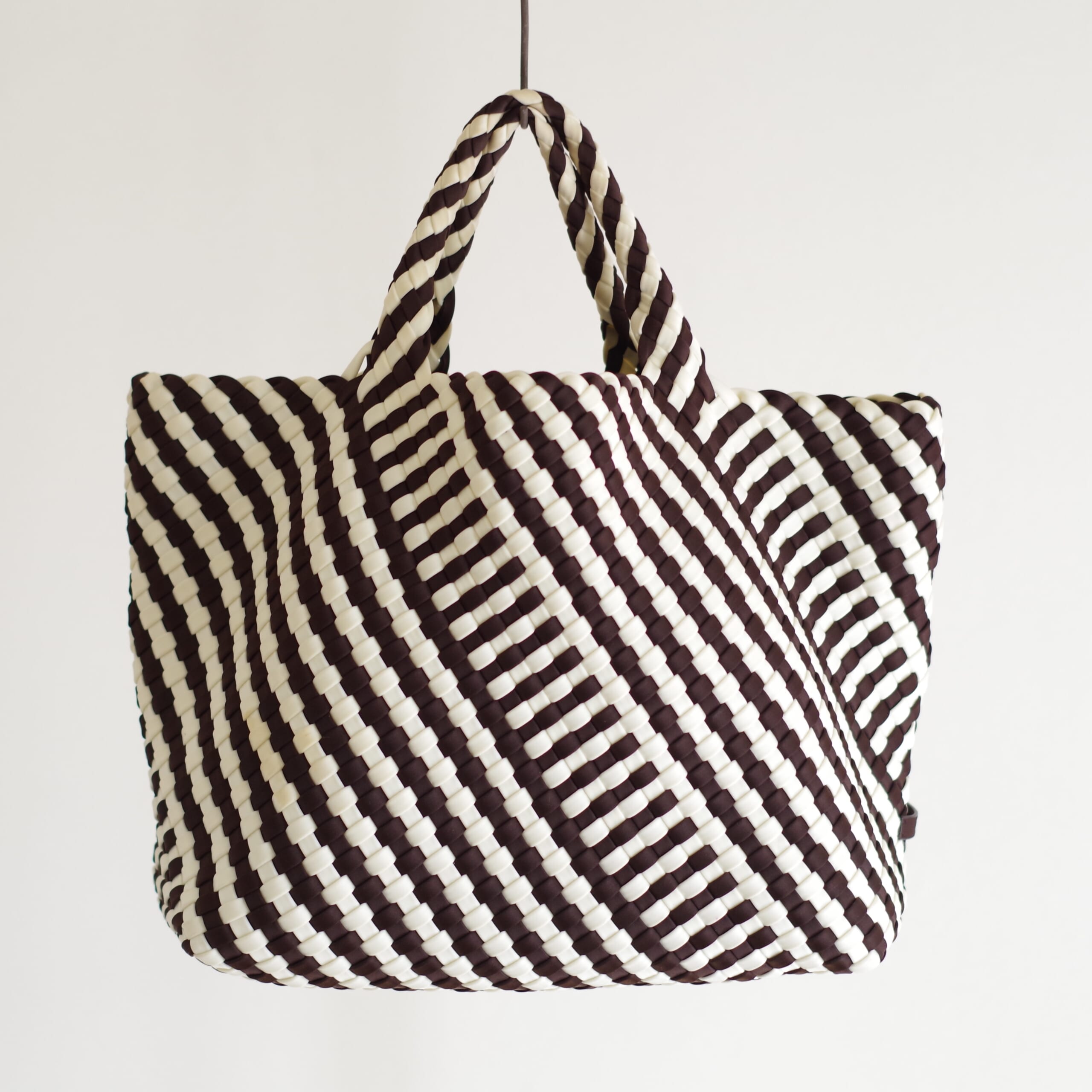 NAGHEDI ナゲディ / St. Barths Tote Graphic Stripe メッシュ トートバッグ