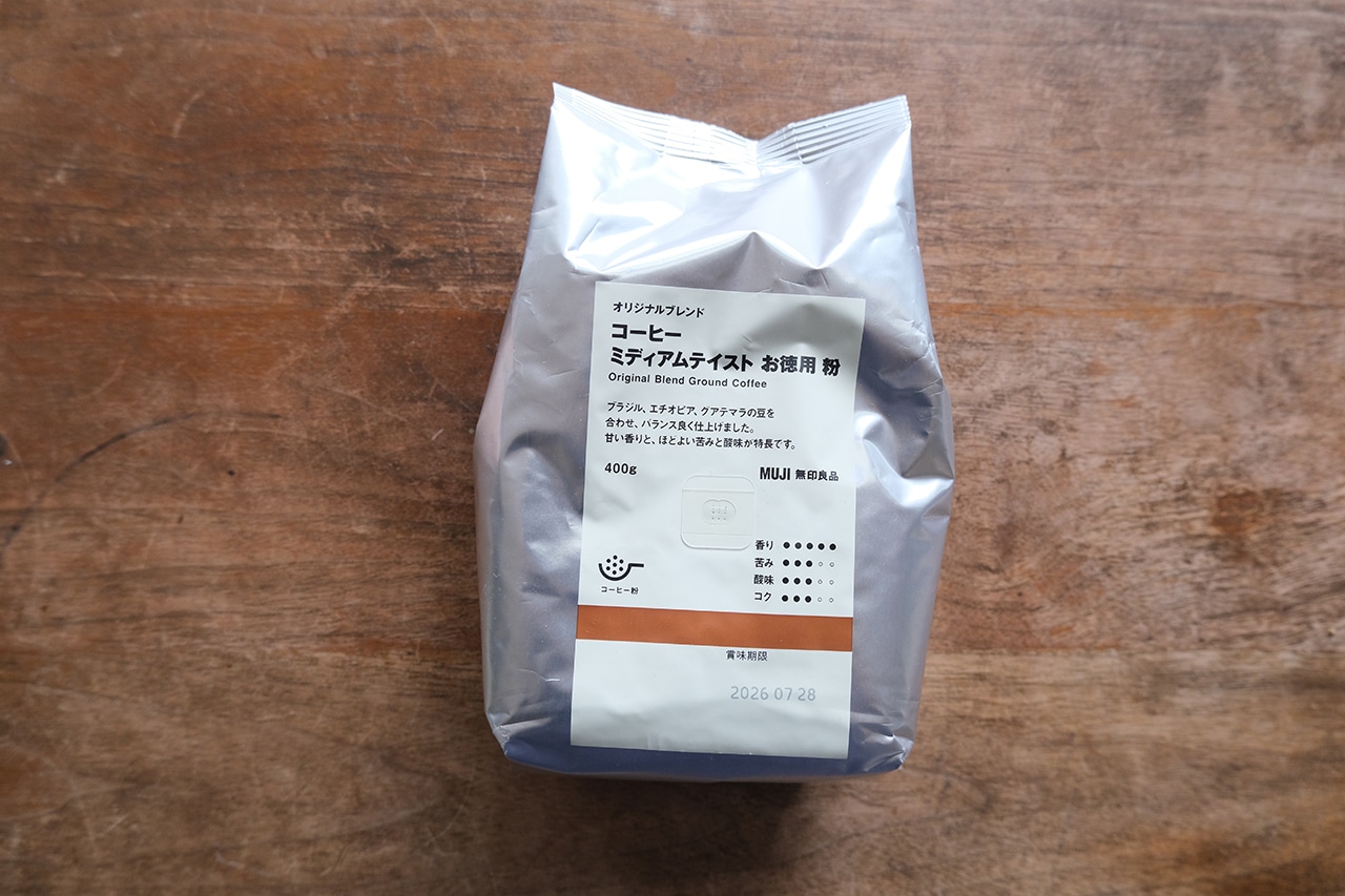 オリジナルブレンド コーヒー ミディアムテイスト お徳用 粉(1590円)