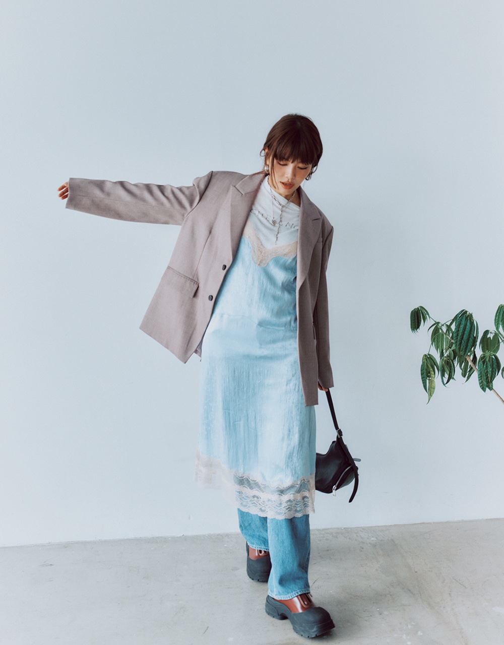 垣内彩未さん私服コーデ