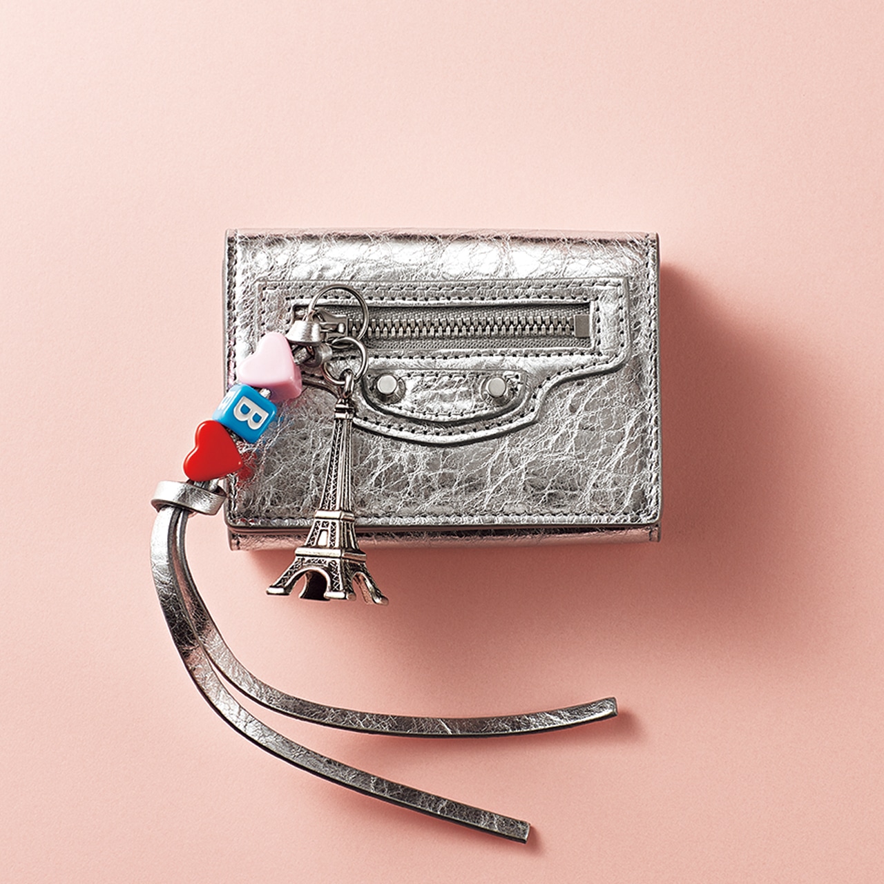 【BALENCIAGA（バレンシアガ）】「ル・シティ ミニウォレット」￥102300（予定価格）