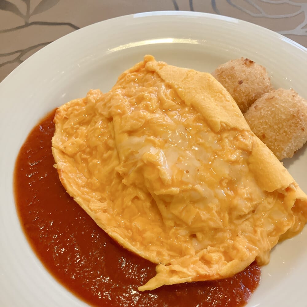 煉瓦　オムライス③