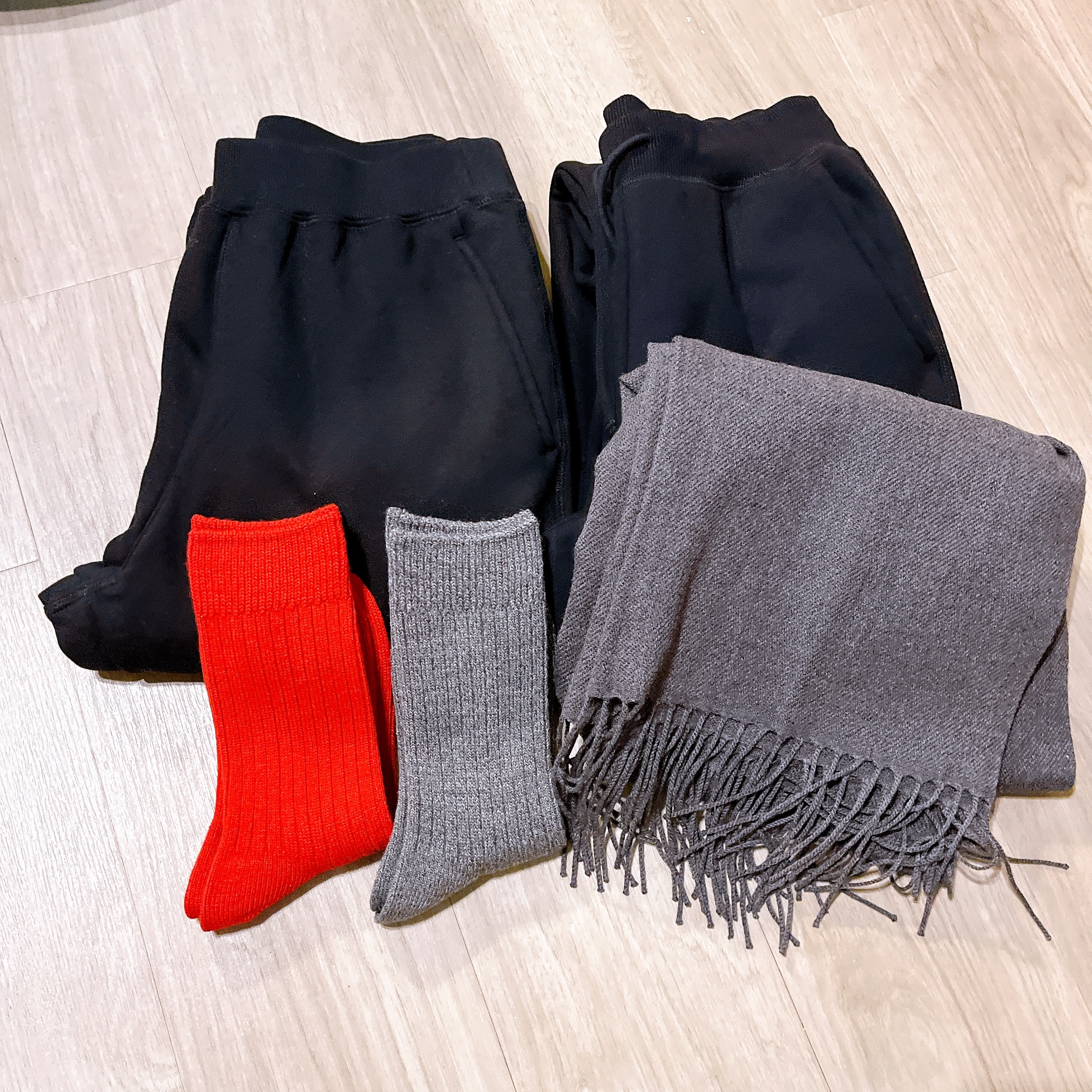 ヒートテックカラーソックス