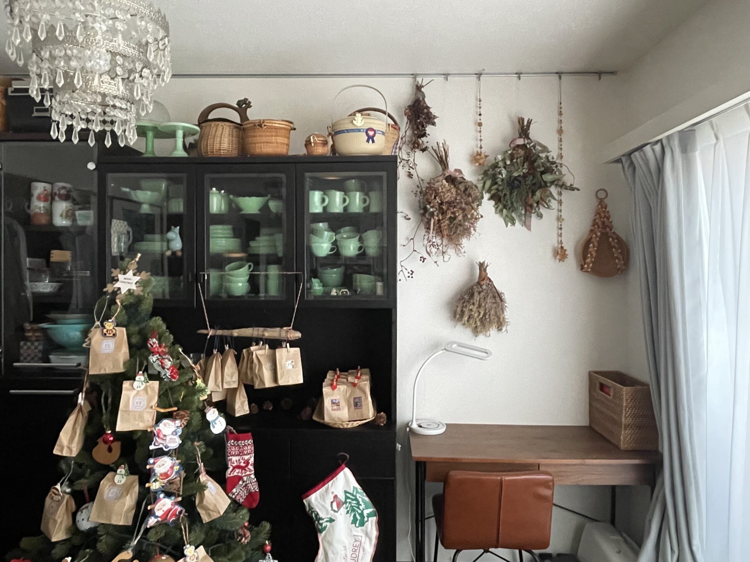 子ども3人分のアドベントカレンダー2025。