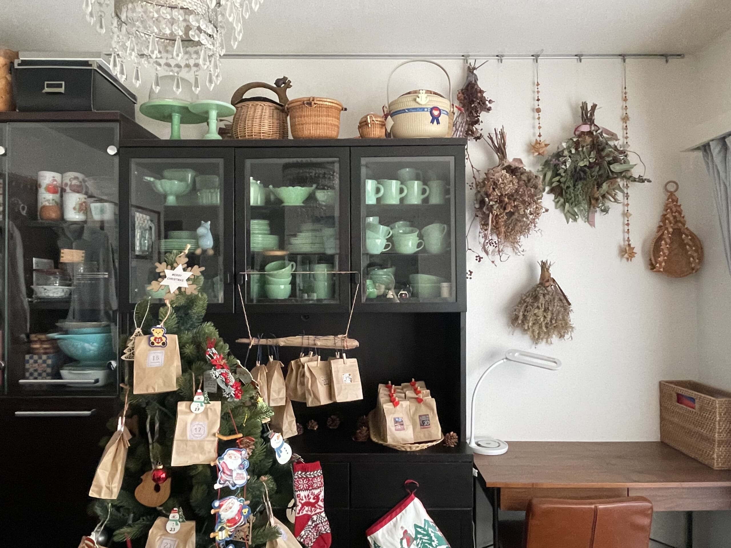 子ども3人分のアドベントカレンダー2025。