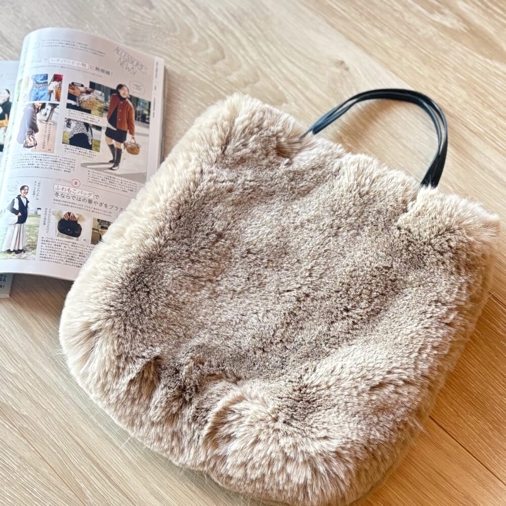 かばん　バッグ　ファー