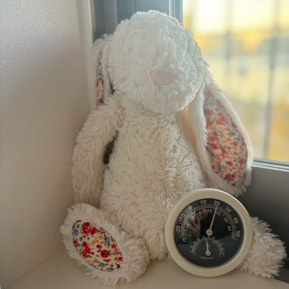 温度計　湿度計　ぬいぐるみ