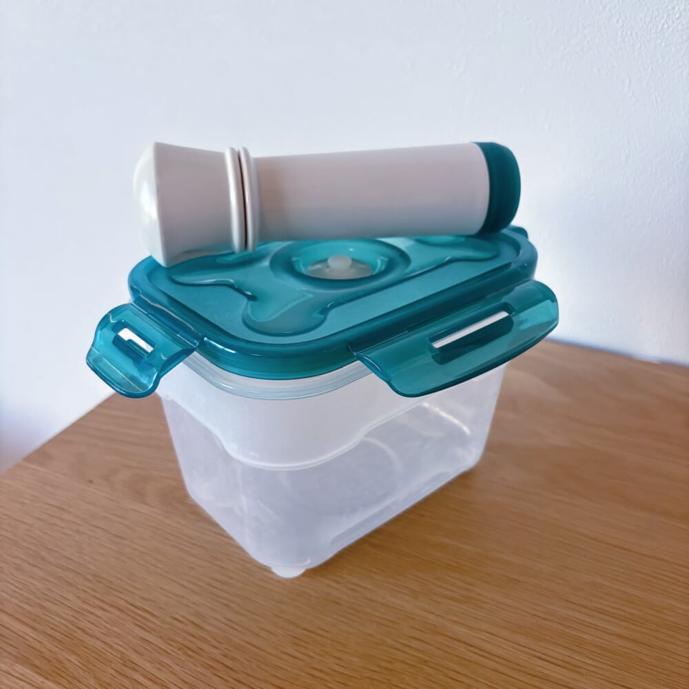 タッパー 料理 真空