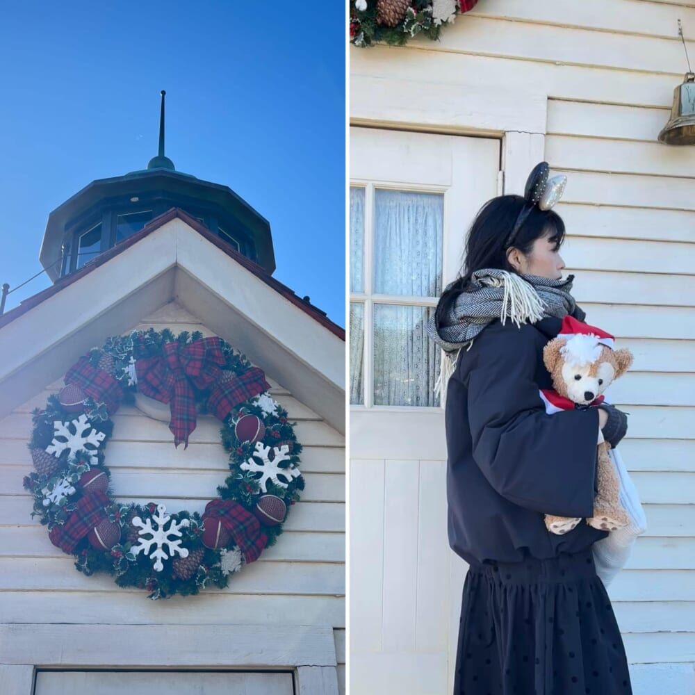 ディズニーシー　クリスマス　ダッフィー