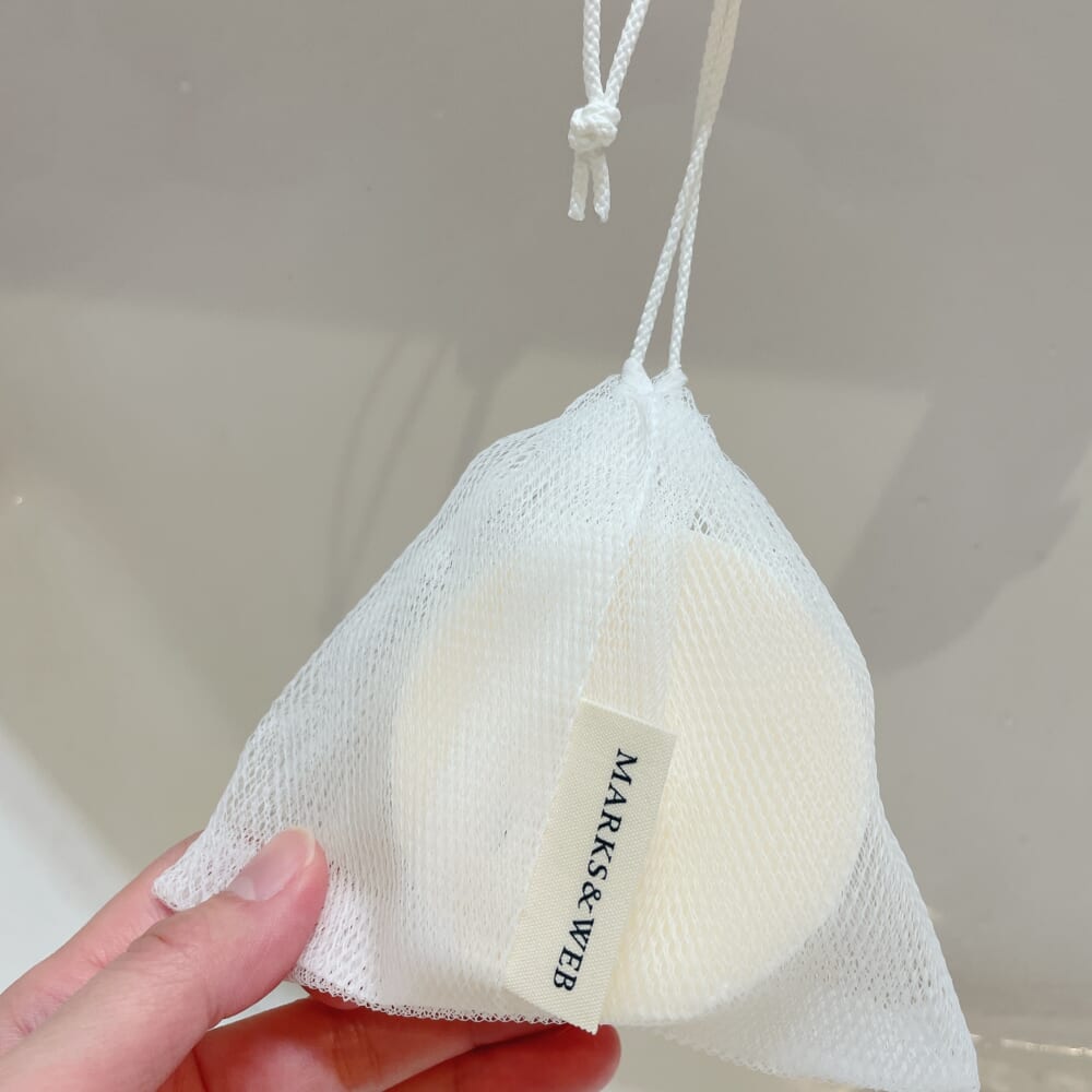 MARKS&WEB　ハンドメイド　ボタニカルソープ バブルソープポーチ