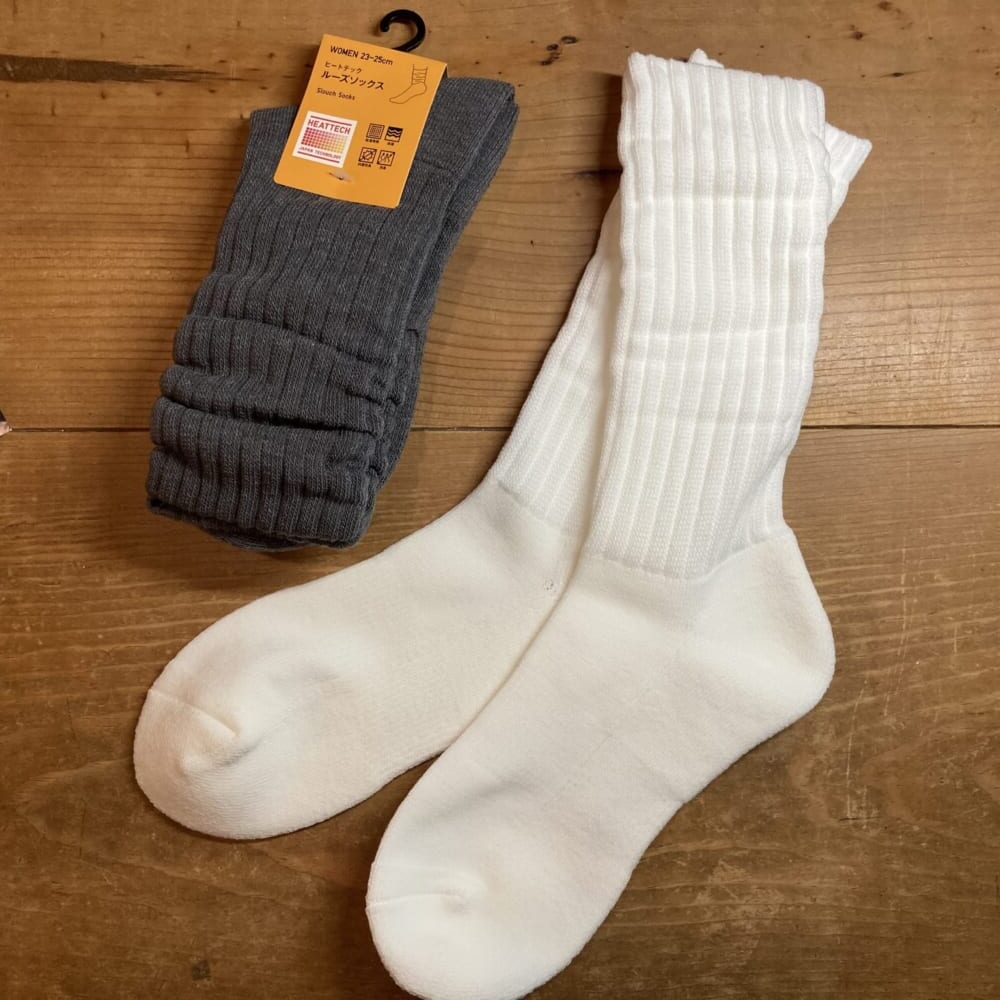 ユニクロ
ヒートテックルーズソックス