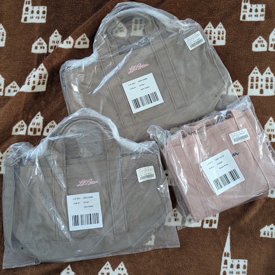 LEEマルシェ　L.L.Beanバック　コポ