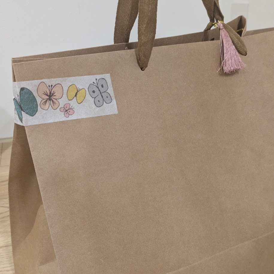 ミナペルホネン　セリア　ラッピング