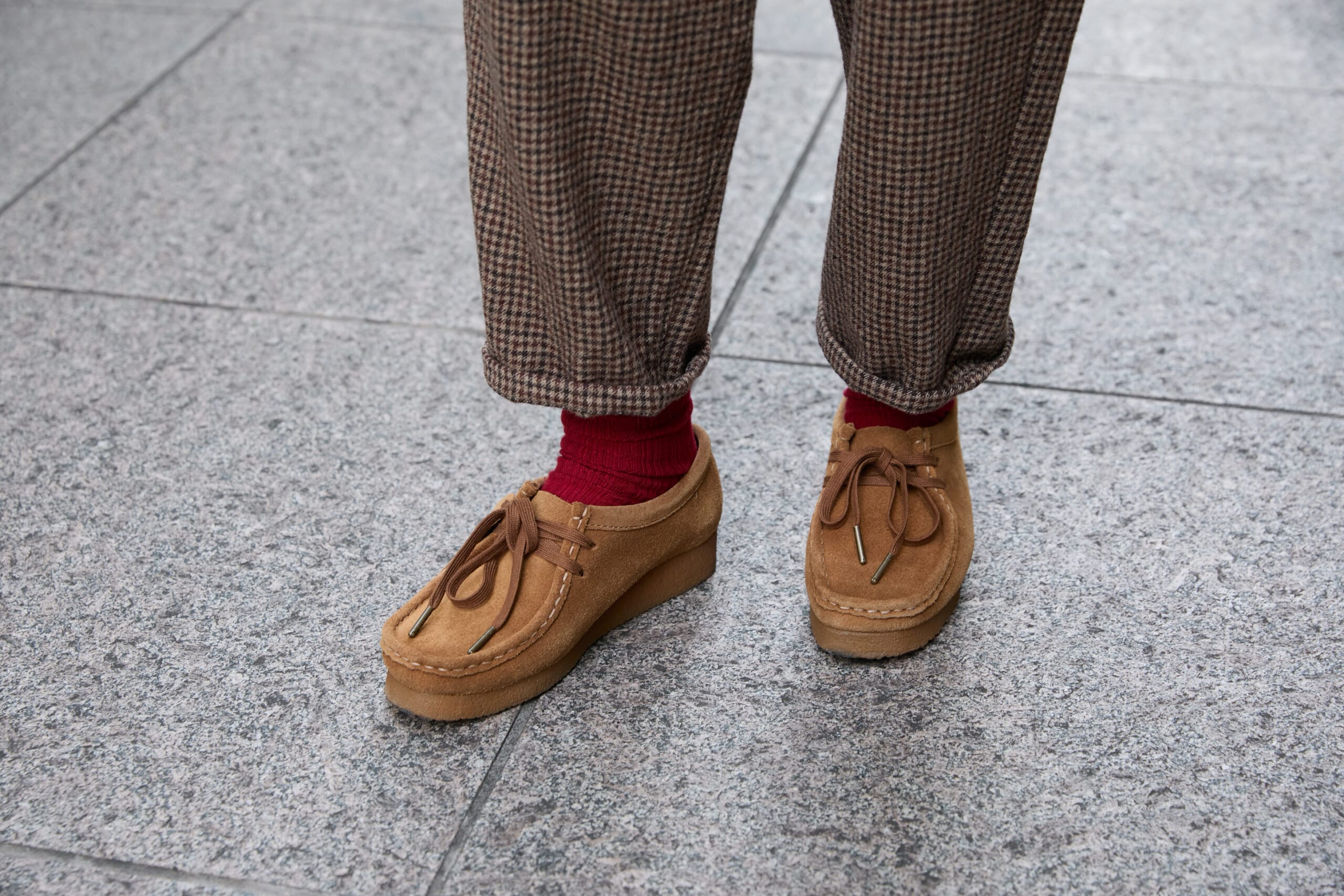 LEE100人隊　はまこさん　足元コーデ